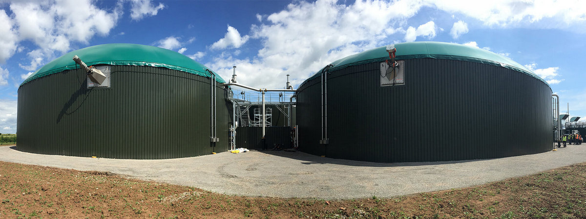 Метантенк для биогазовой установки